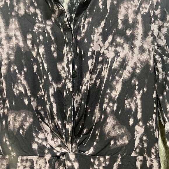 Cotton blend, comfortable dress for evening wear. - Picture 2 of 3